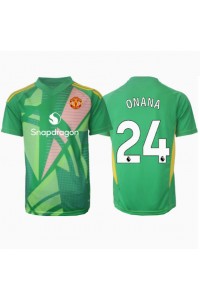 Manchester United Andre Onana #24 Keeper Fotballdrakt Tredje Klær 2024-25 Korte ermer